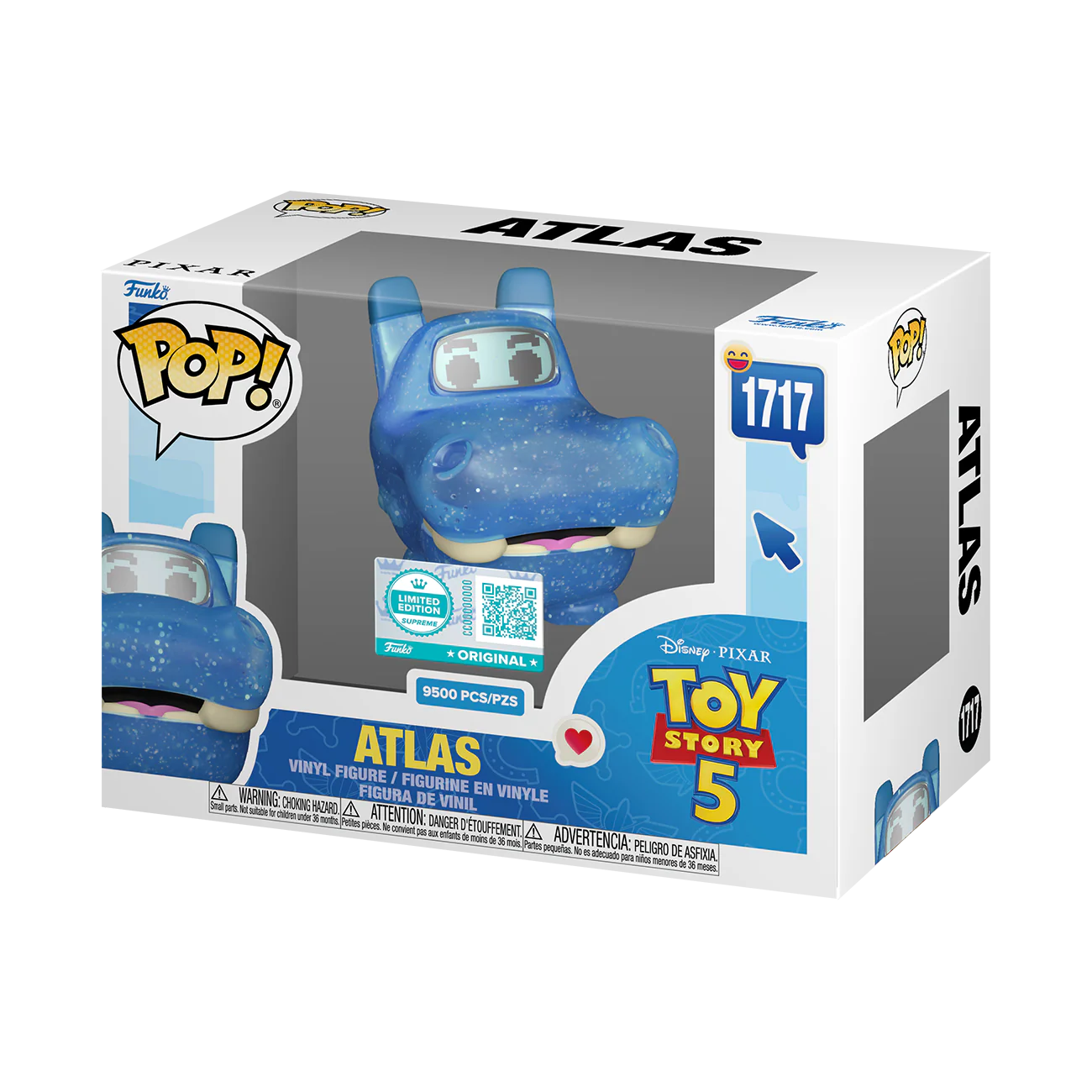 Funko Pop! Disney Pixar: Toy Story 5 - Atlas #1717 [Funko Limited Edition - 9,500pcs]