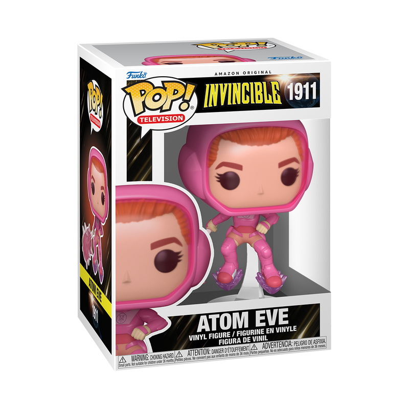 Funko Pop! Television: Invincible - Atom Eve (Armored) / Invincible (Battle Damaged) / Conquest *PREORDER*