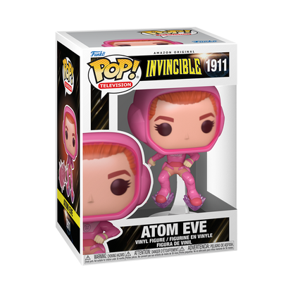Funko Pop! Television: Invincible - Atom Eve (Armored) / Invincible (Battle Damaged) / Conquest *PREORDER*