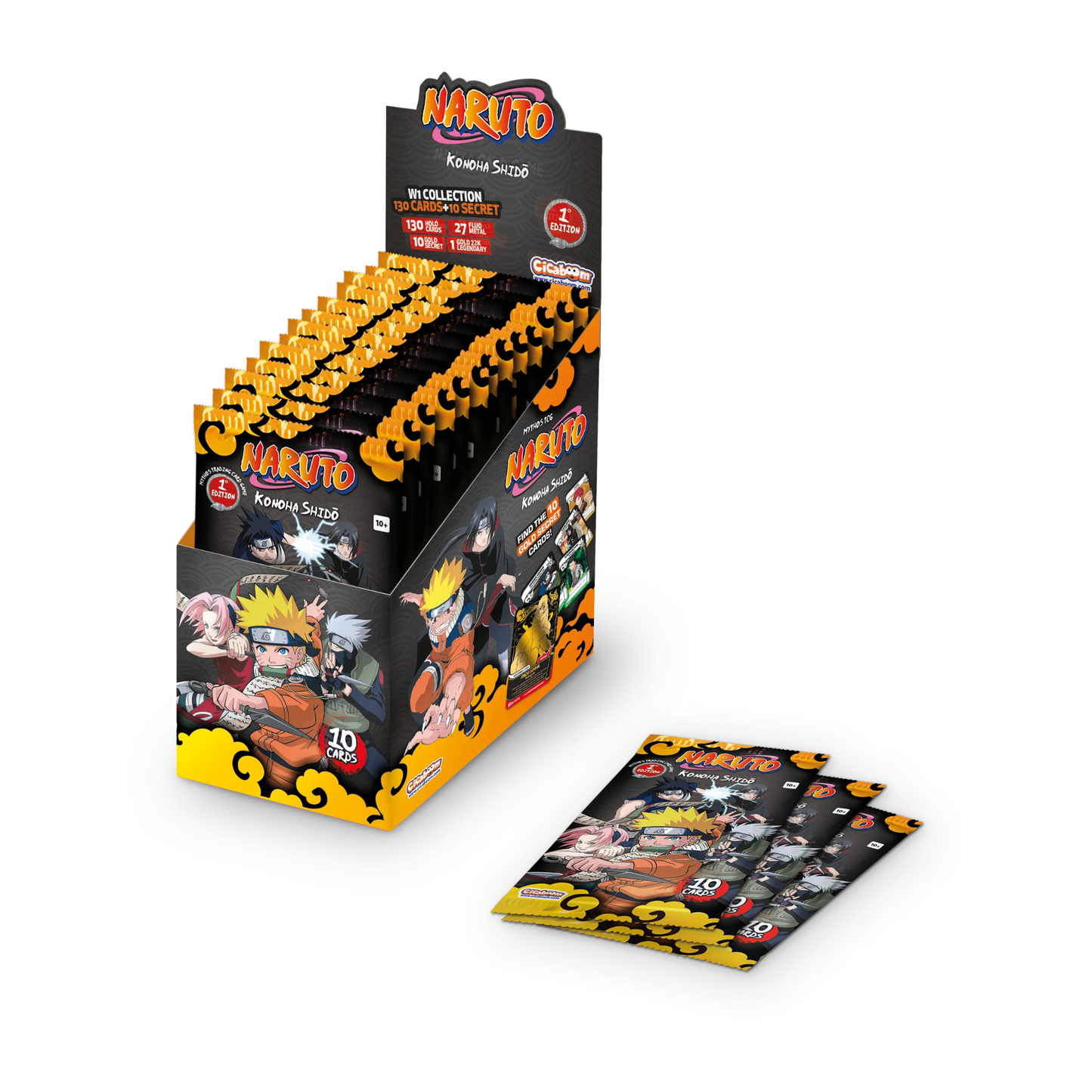 NARUTO Mythos TCG - Set 1: Konoha Shidō (2nd Edition) Booster *PREORDER*
