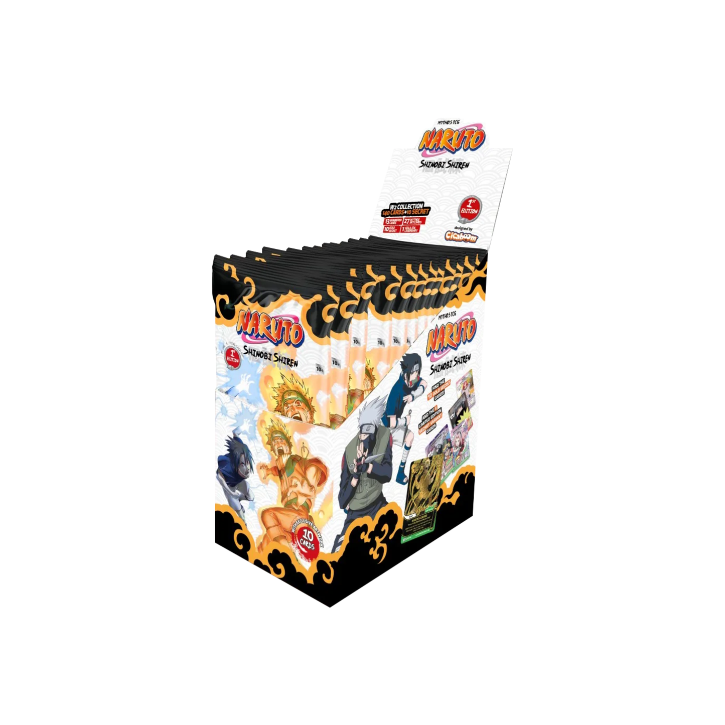 NARUTO Mythos TCG - Set 2: Shinobi Shiren (1st Edition) Booster *PREORDER*