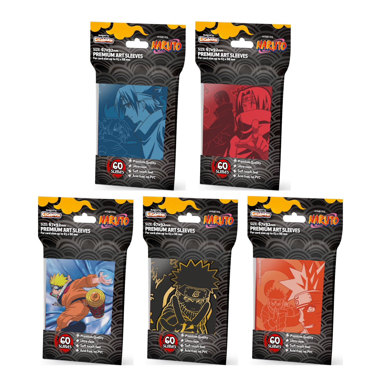 NARUTO Mythos TCG - Premium Art Card Sleeves *PREORDER*