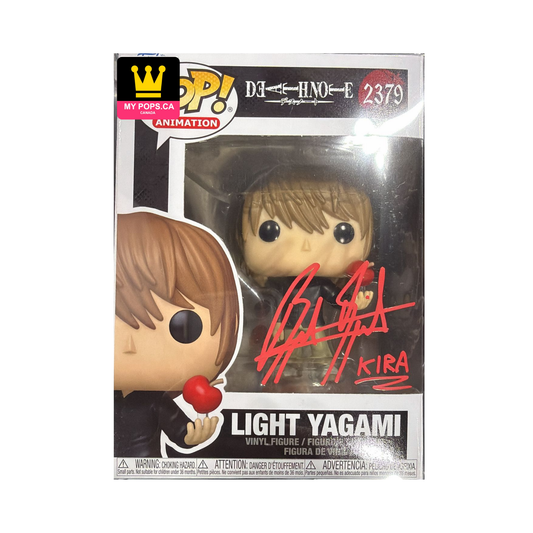 Funko Pop! Anime: Death Note (Refresh) [SIGNED] - Light Yagami / L / Ryuk
