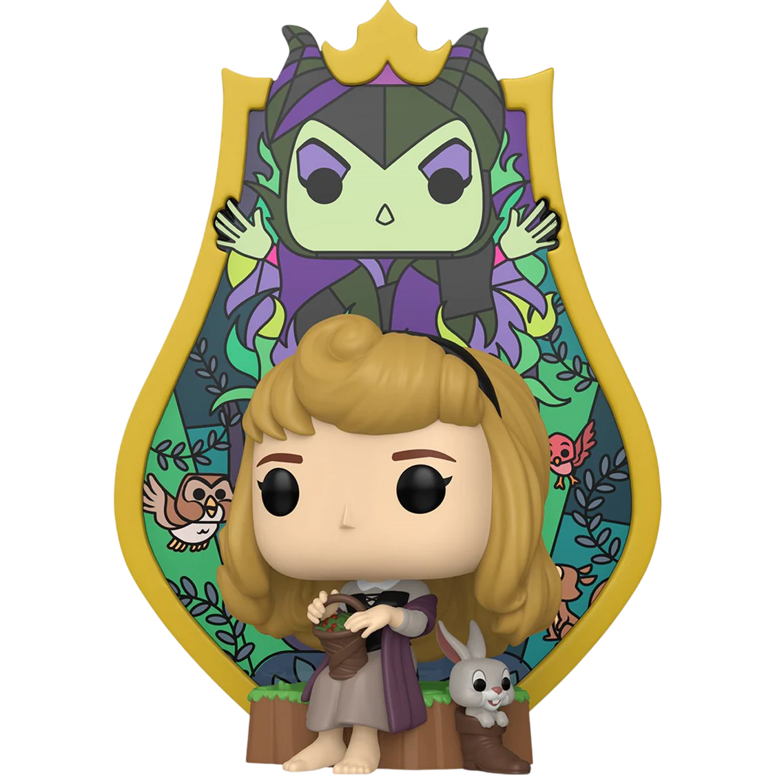 Funko Pop! Disney: Princesses (Stained Glass) - Deluxe 6" Aurora / Snow White / Ariel *PREORDER*
