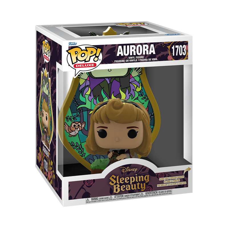 Funko Pop! Disney: Princesses (Stained Glass) - Deluxe 6" Aurora / Snow White / Ariel *PREORDER*