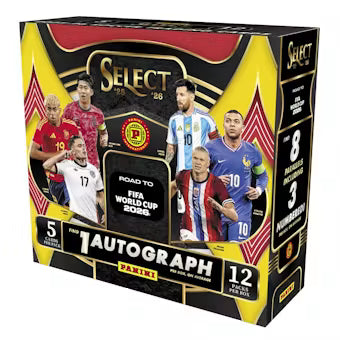Panini: Select - 2026 Road To World Cup Soccer Hobby International Box