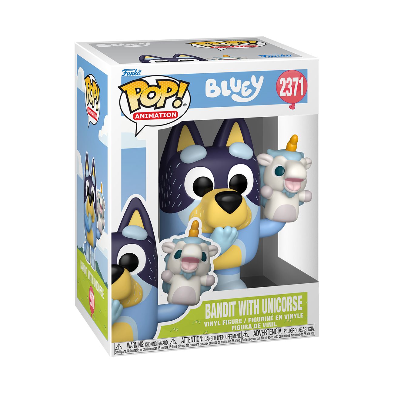 Funko Pop! Animation: Bluey - Granny Rita / Granny Gladys / Bandit / Granny Janet / Queen Chilli / Sleepytime Bingo / Bluey / Jumbo! 10" Bluey *PREORDER*