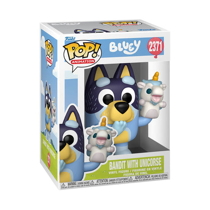 Funko Pop! Animation: Bluey - Granny Rita / Granny Gladys / Bandit / Granny Janet / Queen Chilli / Sleepytime Bingo / Bluey / Jumbo! 10" Bluey *PREORDER*