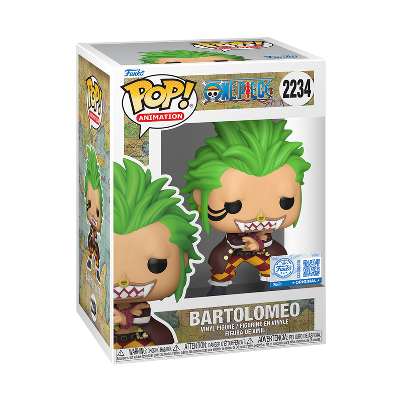 Funko Pop! Anime: One Piece - Bartolomeo #2234 [Funko Special Edition]