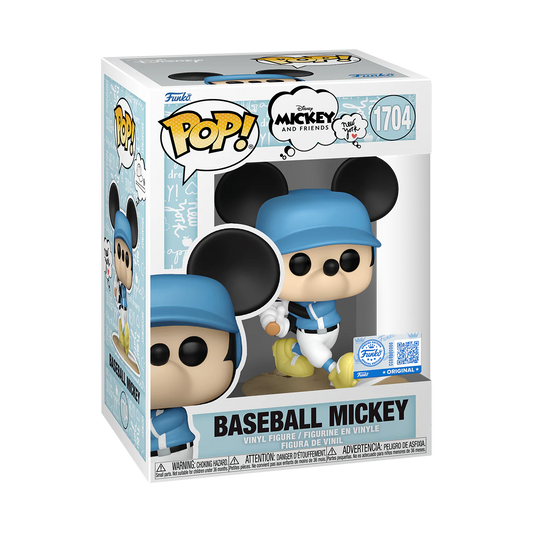 Funko Pop! Disney: Mickey And Friends (New York) - Baseball Mickey #1704 [Funko Special Edition] *PREORDER*