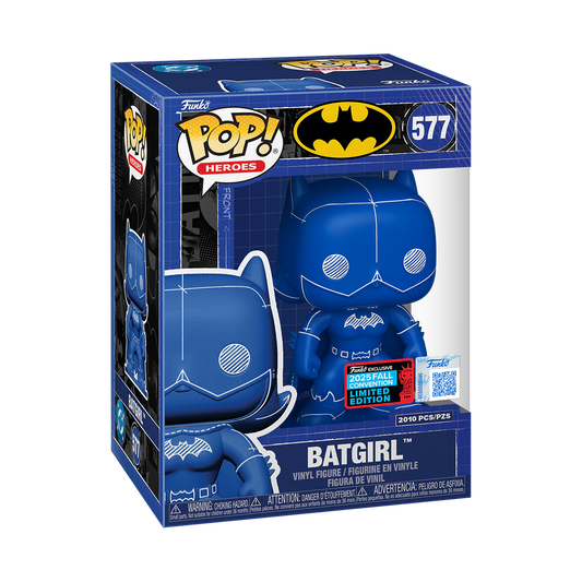 Funko Pop! Heroes: Batman - Batgirl (Blueprint) #577 [Shared Convention Sticker 2025 NYCC - Limited Edition 2,010pcs]