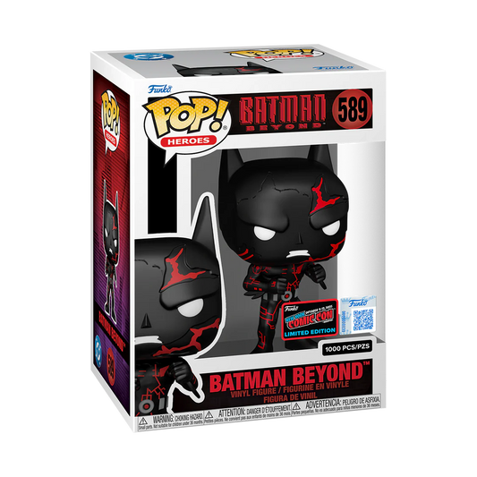 Funko Pop! Heroes: Batman - Batman Beyond #589 [2025 New York Comic Con NYCC Official Convention Exclusive - Limited Edition 1,000pcs] *PREORDER*
