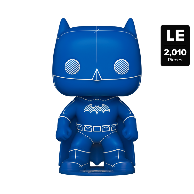 Funko Pop! DC: Batman - Batman (Blueprint Deco) #567 [2025 Summer Convention Exclusive - Limited Edition 2,010pcs] *PREORDER*