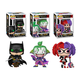 Funko Pop! DC: Batman Ninja - Batman / The Joker / Harley Quinn *PREORDER*