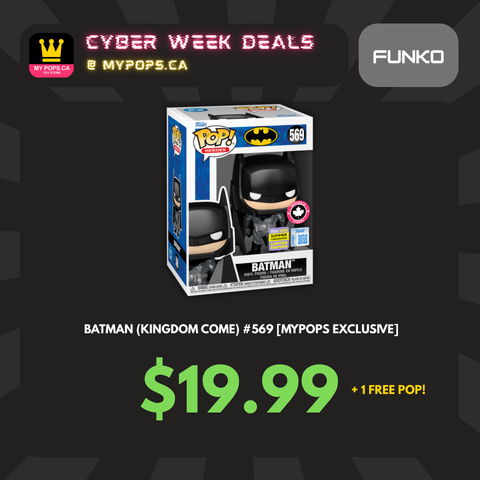 *CYBER WEEK* Funko Pop! DC: Heroes - Batman (Kingdom Come) #569 [MyPops Canada Exclusive]