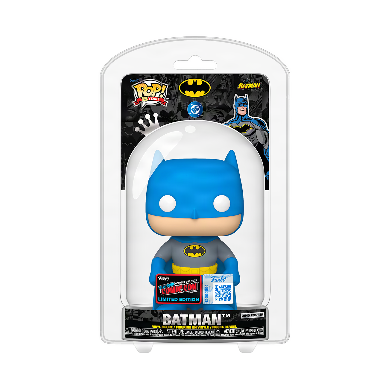 Funko Pop! Funko - Clamshell Batman [2025 New York Comic Con NYCC Official Convention Exclusive] *PREORDER*