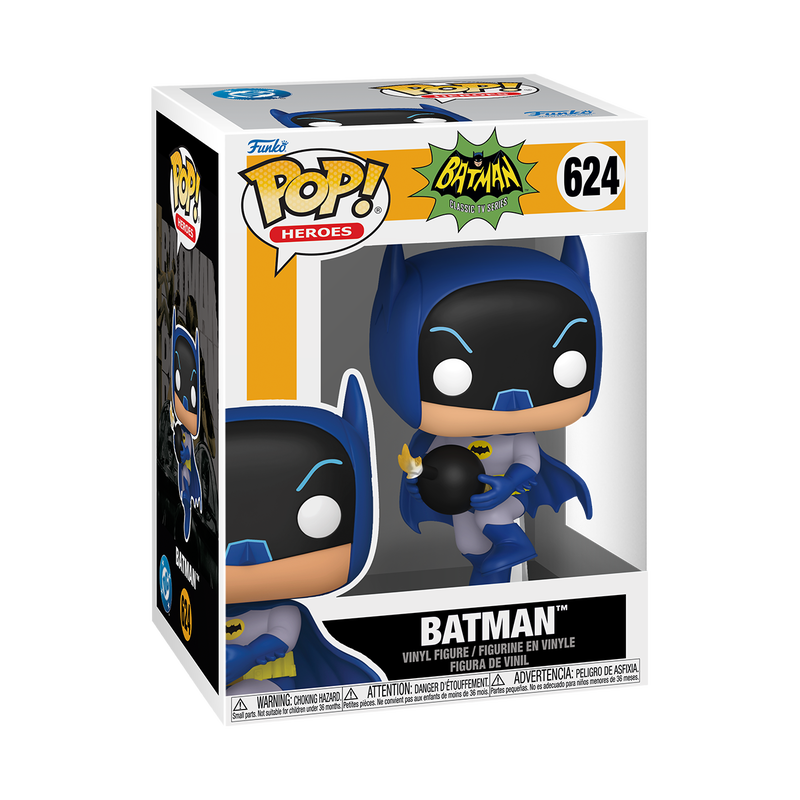 Funko Pop! DC: Batman (Classic TV Series) - Batman with Bomb / Robin / Batman (VHS Cover) / Premium! Batman *PREORDER*