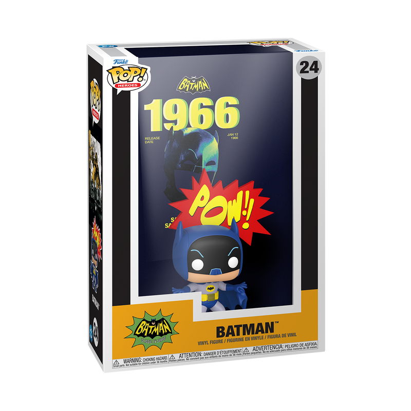 Funko Pop! DC: Batman (Classic TV Series) - Batman with Bomb / Robin / Batman (VHS Cover) / Premium! Batman *PREORDER*