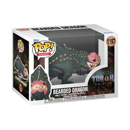 Funko Pop! Games: Turok Origins - Bearded Dragon / Armored Lusovenator *PREORDER*