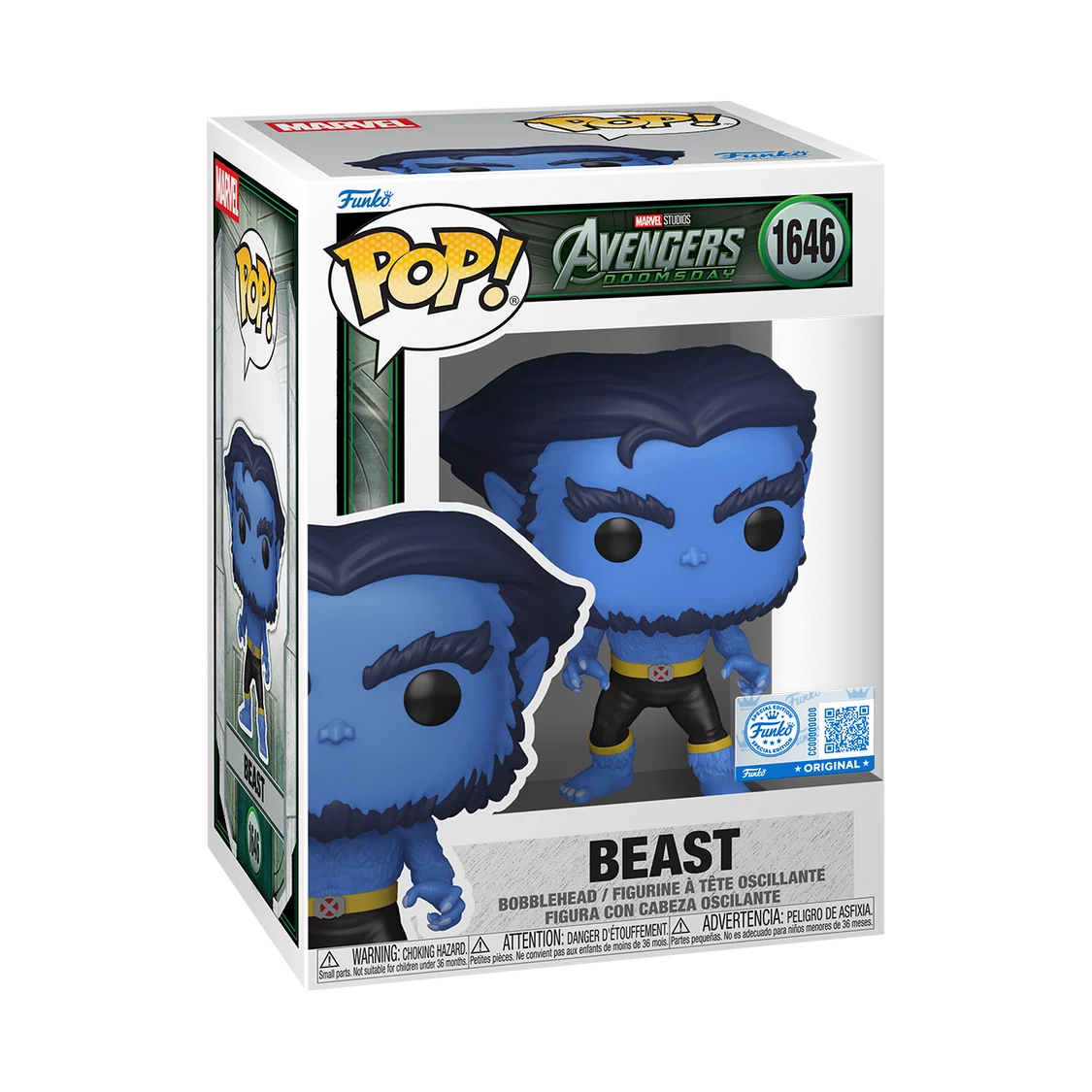Funko Pop! Marvel: Avengers Doomsday - Beast #1646 [Funko Special Edition] *PREORDER*