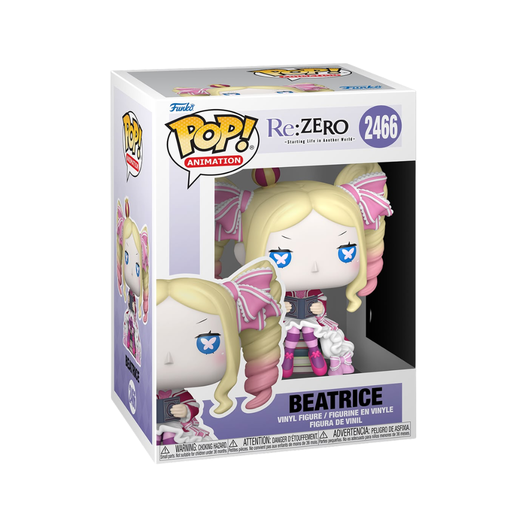 Funko Pop! Anime: Re:Zero - Beatrice / Garfiel Tinsel / Crusch Karsten / Ferris *PREORDER*