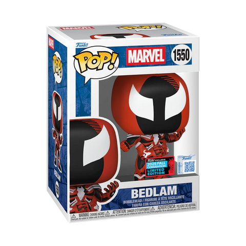 Funko Pop! Marvel - Bedlam #1550 [Shared Convention Sticker 2025 NYCC] *PREORDER*