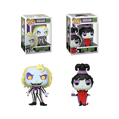 Funko Pop! Animation: Beetlejuice (TV Series) - Beetlejuice / Lydia *PREORDER*
