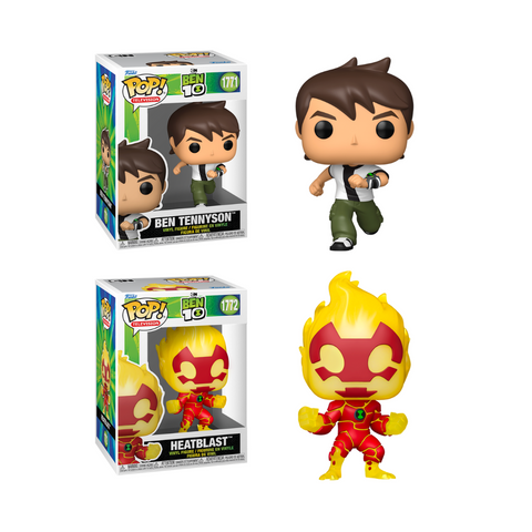 Funko Pop! Animation: Ben 10 - Ben Tennyson / Heatblast *PREORDER*