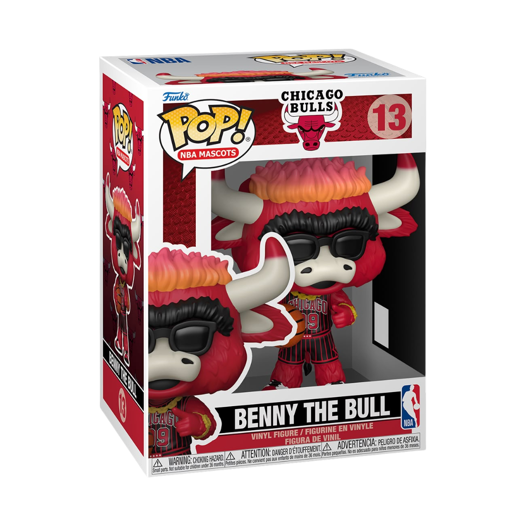 Funko Pop! Sports: NBA (Basketball) - Benny The Bull / Hooper *PREORDER*