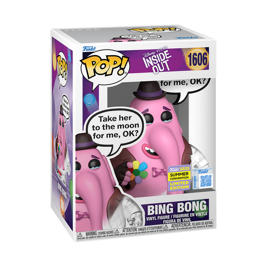 Funko Pop! Disney: Inside Out - Bing Bong (Take Her To The Moon For Me) #1606 [2025 SDCC Summer Convention Exclusive] *PREORDER*