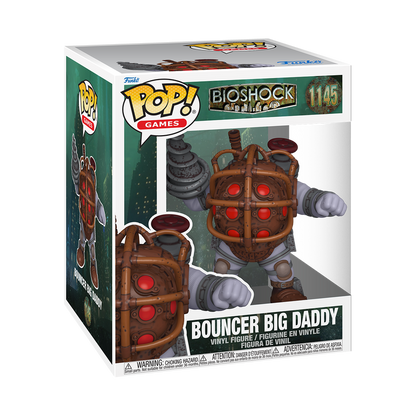 Funko Pop! Games: Bioshock - Little Sister with Syringe / Sander Cohen / Super 6" Bouncer Big Daddy