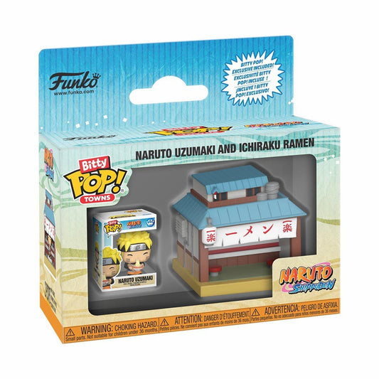 Funko Pop! Anime: Naruto - Bitty Pop! Naruto Uzumaki And Ichiraku Ramen