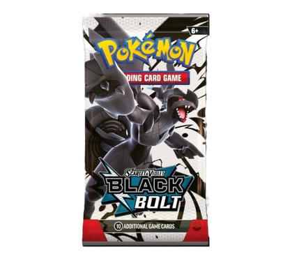 Pokemon TCG: Scarlet & Violet - Black Bolt & White Flare Single Booster Pack