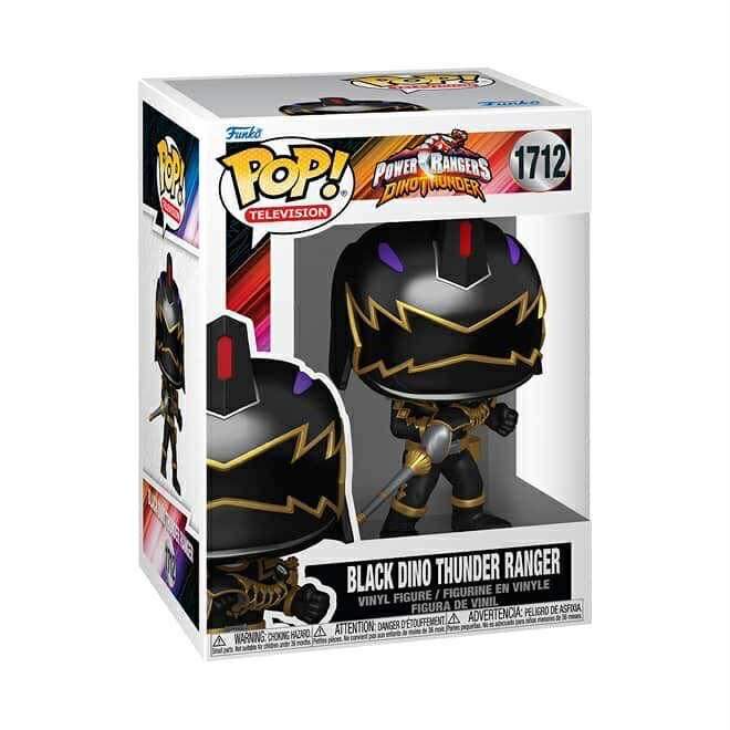 Funko Pop! Television: Power Rangers - Red Zeo Ranger / Red Turbo Ranger / Black Dino Thunder Ranger