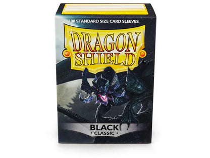 Dragon Shield - Classic Black "Signoir" Sleeves 100ct