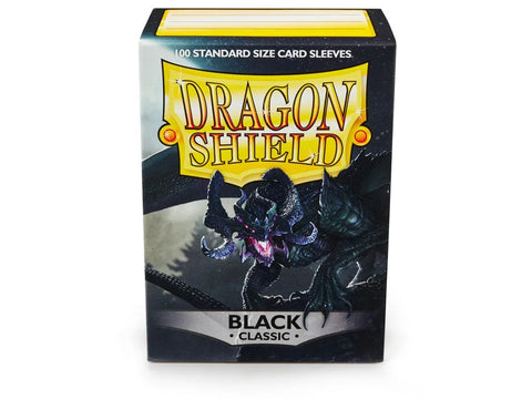 Dragon Shield - Classic Black "Signoir" Sleeves 100ct