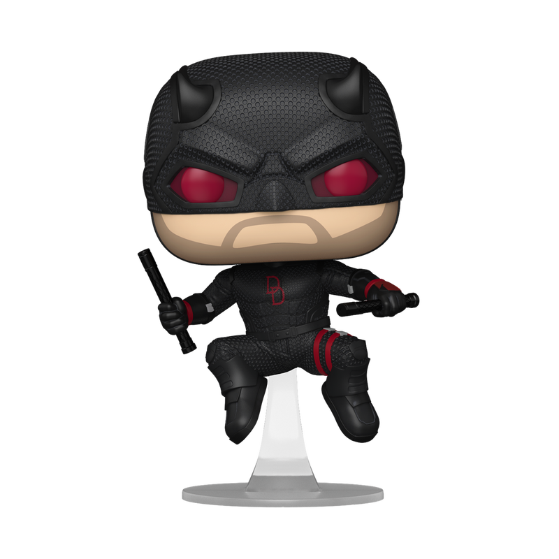 Funko Pop! Marvel: Daredevil (Born Again) - Black Suit / Battle Damaged