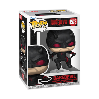 Funko Pop! Marvel: Daredevil (Born Again) - Black Suit / Battle Damaged