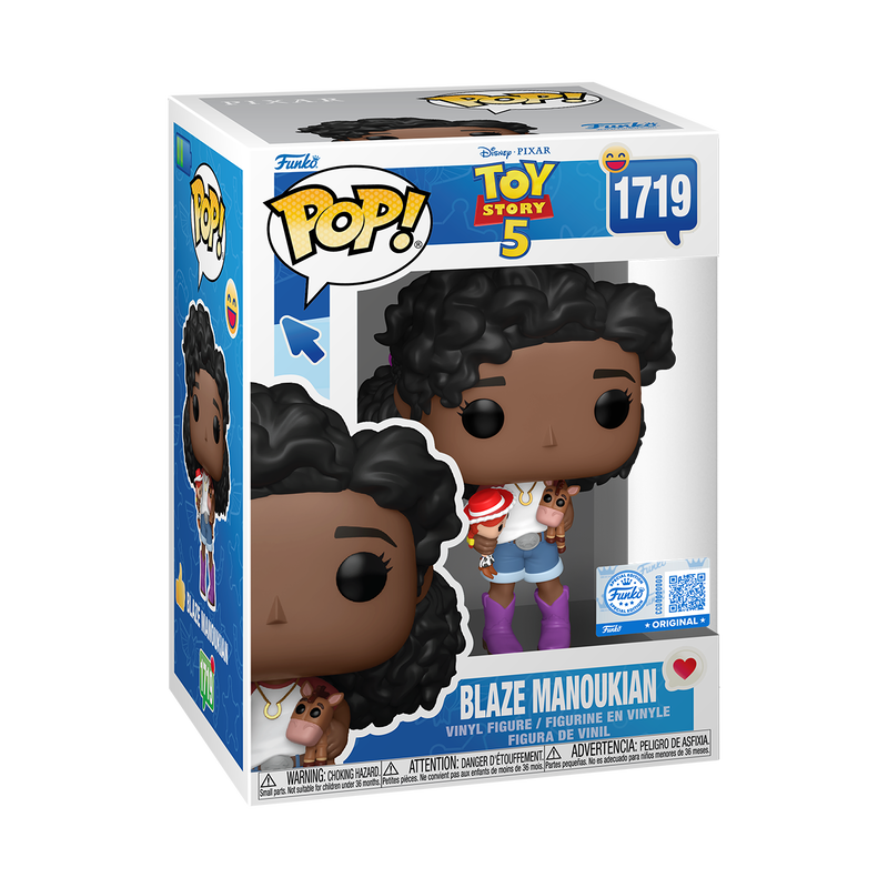 Funko Pop! Disney Pixar: Toy Story 5 - Bullseye (Flocked) / Blaze Manoukian *PREORDER*