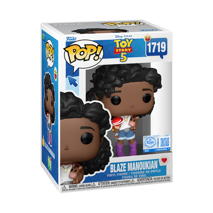 Funko Pop! Disney Pixar: Toy Story 5 - Bullseye (Flocked) / Blaze Manoukian *PREORDER*