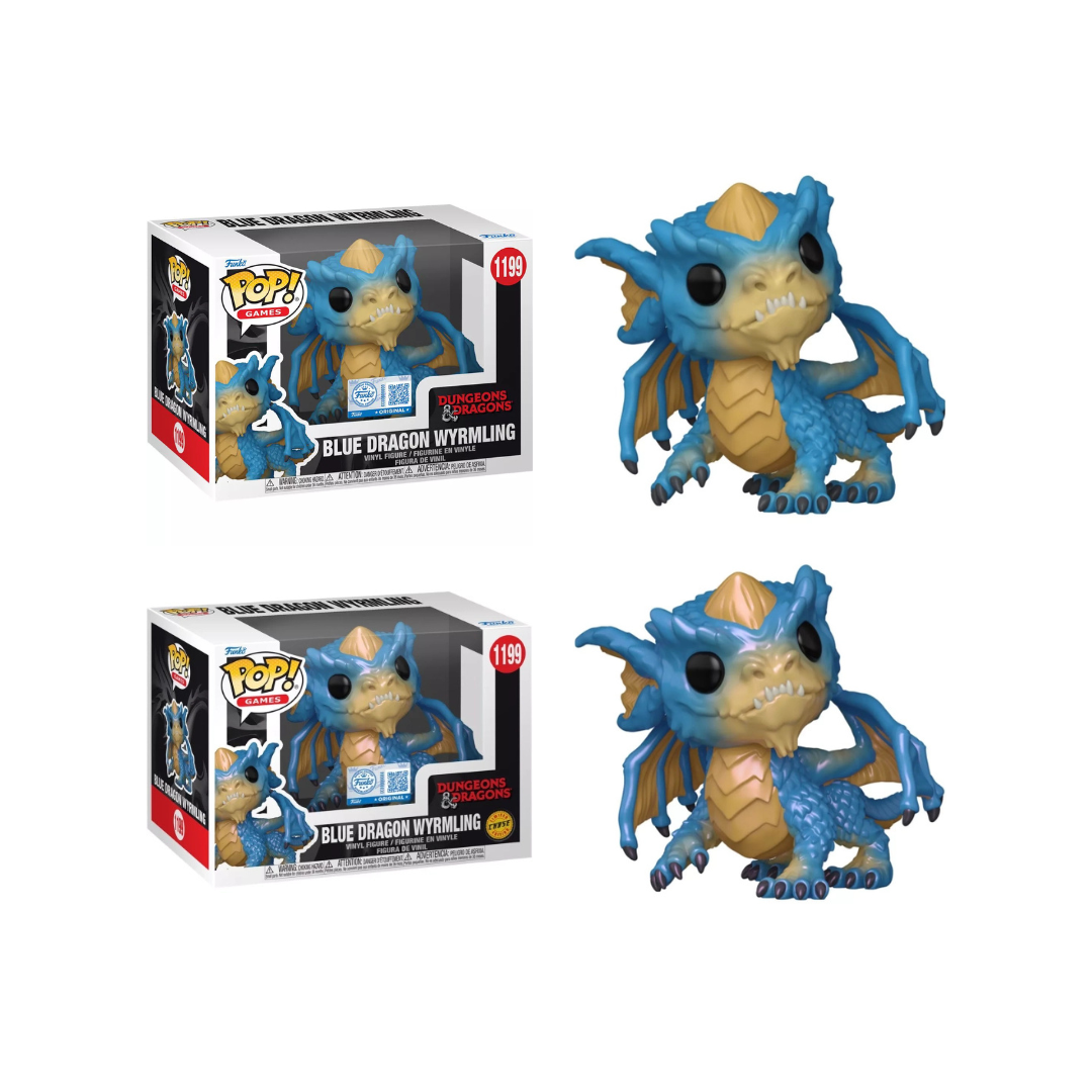 Funko Pop! Games: Dungeons & Dragons - Valindra / Strahd / Lolth / Blue Dragon Wyrmling *PREORDER*