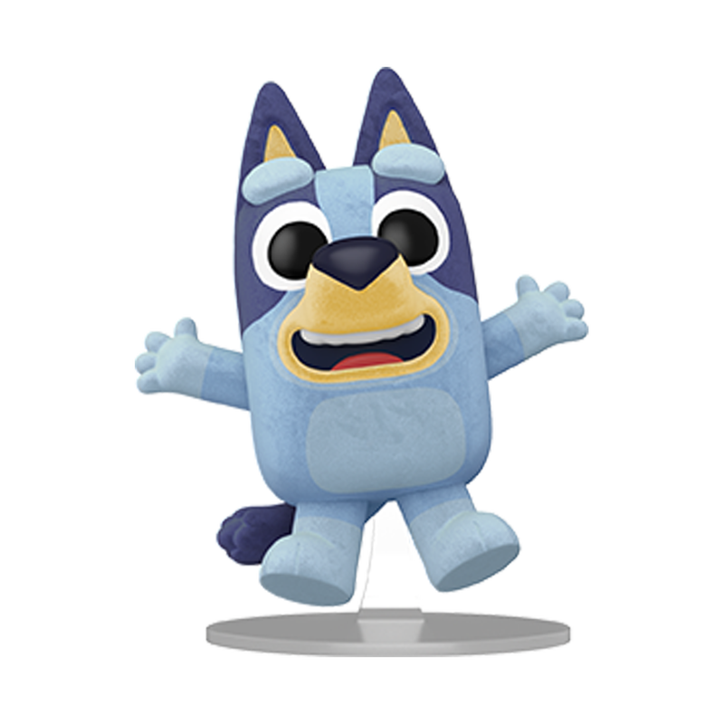 Funko Pop! Animation: Bluey - Bluey Jumping (Flocked) #2524 [Funko Special Edition] *PREORDER*
