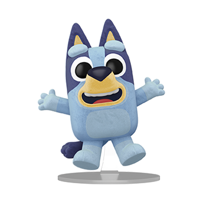 Funko Pop! Animation: Bluey - Bluey Jumping (Flocked) #2524 [Funko Special Edition] *PREORDER*