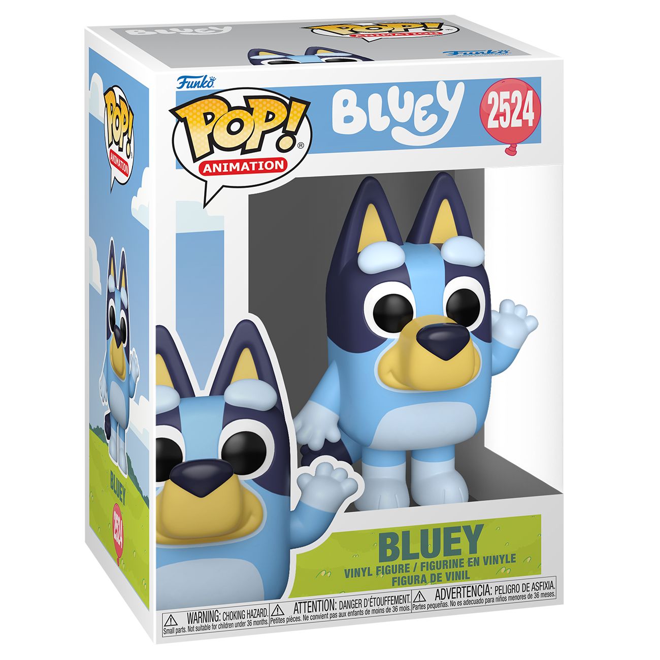 Funko Pop! Animation: Bluey - Granny Rita / Granny Gladys / Bandit / Granny Janet / Queen Chilli / Sleepytime Bingo / Bluey / Jumbo! 10" Bluey *PREORDER*