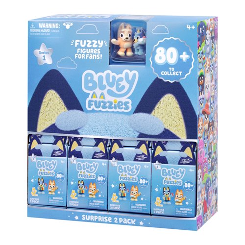Bluey Fuzzies - Series 14 Surprise Mini-Figure 2-Pack Blind Box