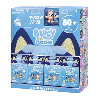 Bluey Fuzzies - Series 14 Surprise Mini-Figure 2-Pack Blind Box