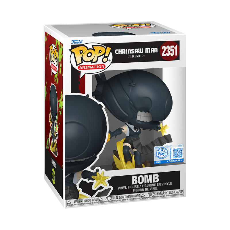 Funko Pop! Anime: Chainsaw Man (Movie) - Bomb (Blast) #2351 [Funko Special Edition] *PREORDER*