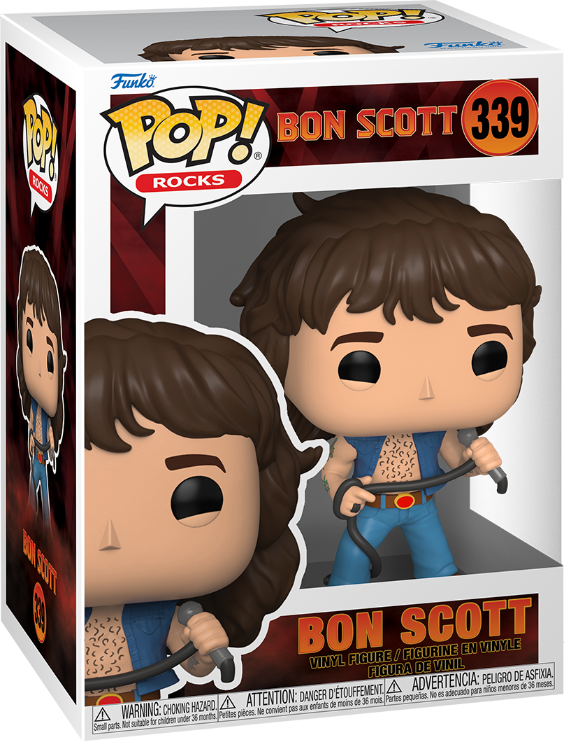 FUNKO POP! ROCKS: AC/DC - BON SCOTT #339