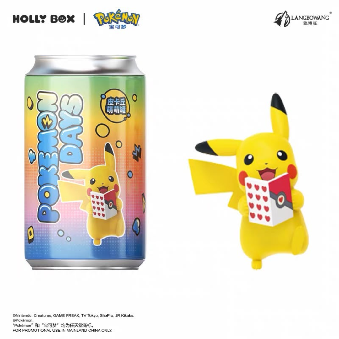 Holly Box x Pokemon - Pokemon Days Pikachu "Picknick" Series Soda Can Figure *PREORDER*