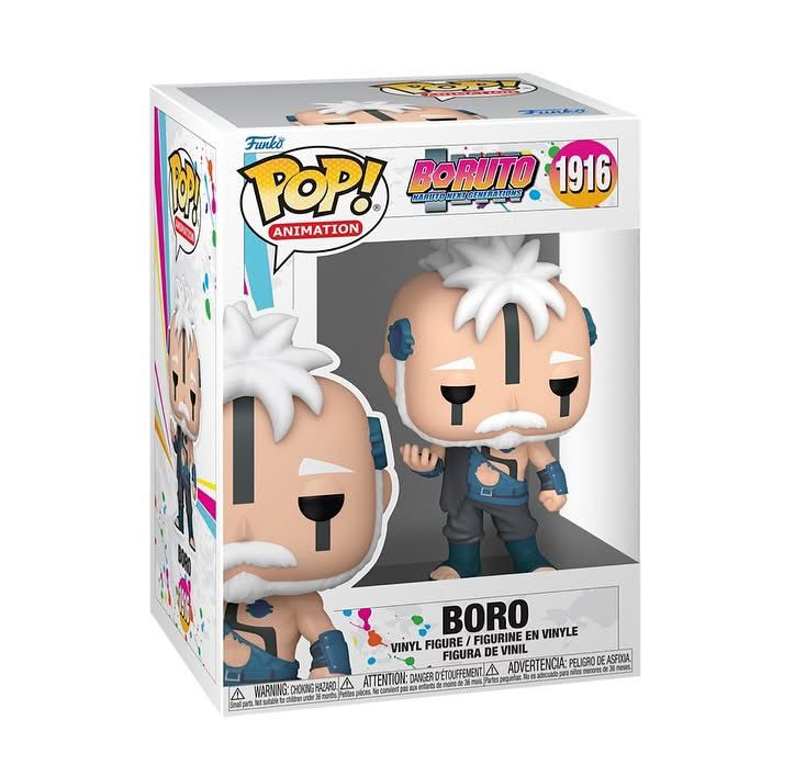 Funko Pop! Anime: Boruto - Boro / Code / Daemon / Delta / Eida